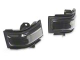 Raxiom Axial Series LED Side Mirror Turn Signal Lights; Smoked (15-25 F-150 w/ Factory Towing Mirrors)