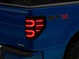 Raxiom Axial Series LED Tail Lights; Black Housing; Smoked Lens (09-14 F-150 Styleside)