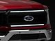 Raxiom CXR Series LED Upper Replacement Grille with White DRL; Black (21-23 F-150, Excluding Raptor)