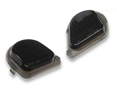 Raxiom Axial Series LED Mirror Puddle Lights; Smoked (10-18 RAM 1500)