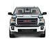 Raxiom LED DRL Bar Factory Style Headlights; Chrome Housing; Clear Lens (14-18 Sierra 1500 w/ Factory Halogen Headlights)