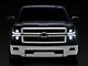 Raxiom CXR Series V2 LED Projector Headlights with Black Trim; Black Housing; Clear Lens (14-15 Silverado 1500)