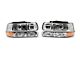 Raxiom OE Style Headlights with Bumper Lights; Chrome Housing; Clear Lens (99-02 Silverado 1500)