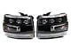 Raxiom LED Projector Headlights; Black Housing; Clear Lens (07-14 Silverado 3500 HD)