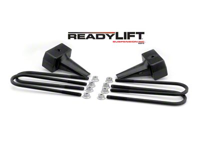 ReadyLIFT 4-Inch Rear Lift Block Kit (99-10 F-250 Super Duty w/ 1-Piece Driveshaft)