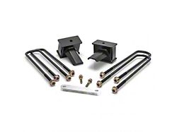 ReadyLIFT 4-Inch Flat Rear Lift Block Kit for 2-Piece Driveshafts (17-24 F-350 Super Duty)