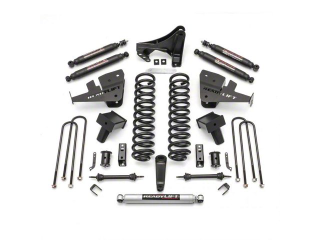 ReadyLIFT 6.50-Inch Suspension Lift Kit with Bilstein 5100 Shocks (17-22 4WD 6.7L Powerstroke F-350 Super Duty w/ 1-Piece Driveshaft)