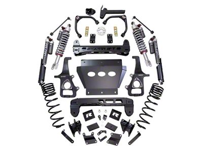 ReadyLIFT 6-Inch MAX Suspension Lift Kit with Falcon 3.3 Struts and Shocks (19-24 4WD RAM 1500 w/o Air Ride, Excluding TRX)