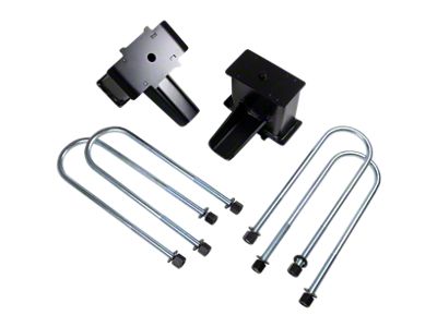 ReadyLIFT 6-Inch Rear Lift Block Kit (19-24 Sierra 1500 w/ Mono-Leaf Springs)