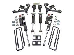 ReadyLIFT 3-Inch Front / 1-Inch Rear SST Suspension Lift Kit with Fabricated Control Arms and Falcon 2.1 Shocks (20-24 Sierra 2500 HD)