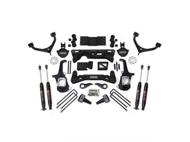 ReadyLIFT 7 to 8-Inch Adjustable Suspension Lift Kit with SST3000 Shocks (11-19 Sierra 3500 HD)