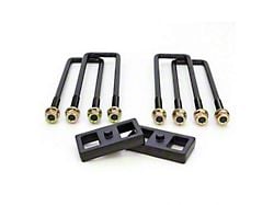 ReadyLIFT 1-Inch Rear Lift Block Kit for Factory Top Overloads (11-19 Silverado 3500 HD)