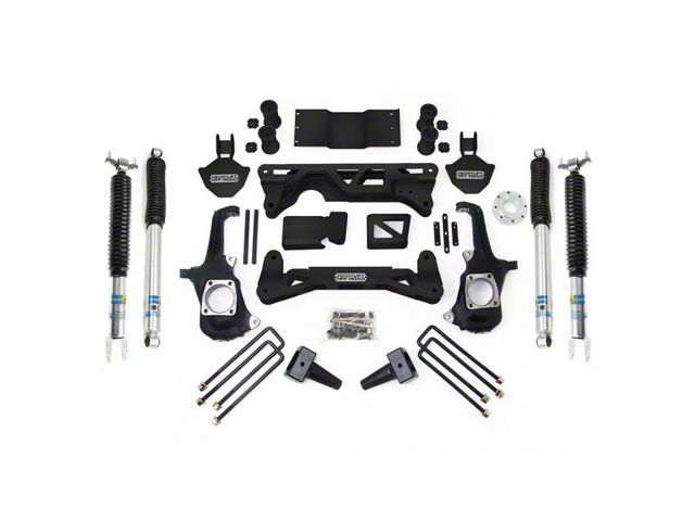 ReadyLIFT 5 to 6-Inch Adjustable Suspension Lift Kit with Bilstein Shocks (11-19 Silverado 3500 HD)