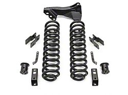 ReadyLIFT 2.50-Inch Coil Spring Front Suspension Lift Kit with Front Shock Extensions and Front Track Bar Bracket (11-19 4WD 6.7L Powerstroke F-250 Super Duty)