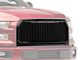 RedRock Baja Upper Replacement Grille with LED Lighting; Gloss Black (15-17 F-150, Excluding Raptor)