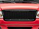 RedRock Baja Upper Replacement Grille with LED Lighting; Gloss Black (04-08 F-150)