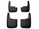 RedRock Custom Molded Mud Guards for OE Fender Flares; Front and Rear (15-20 F-150 w/ OE Fender Flares, Excluding Raptor)