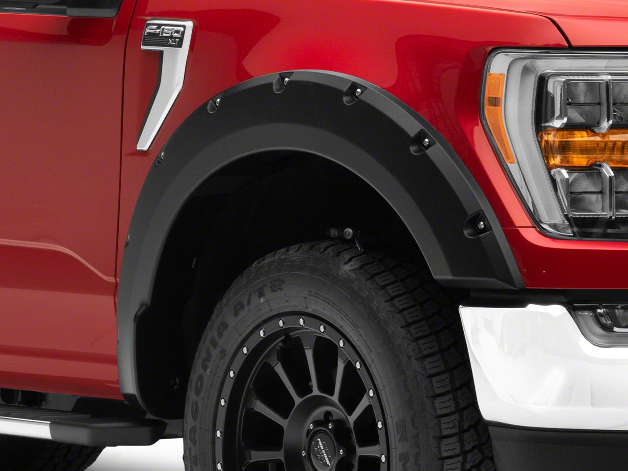 RedRock F-150 Pocket Style Fender Flares T567317 (21-25 F-150 ...