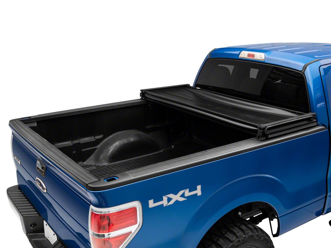 Redrock F 150 Soft Tri Fold Tonneau Cover T548457 04 14 F 150 Styleside Free Shipping