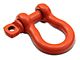 RedRock 3/4-Inch D-Ring; Orange