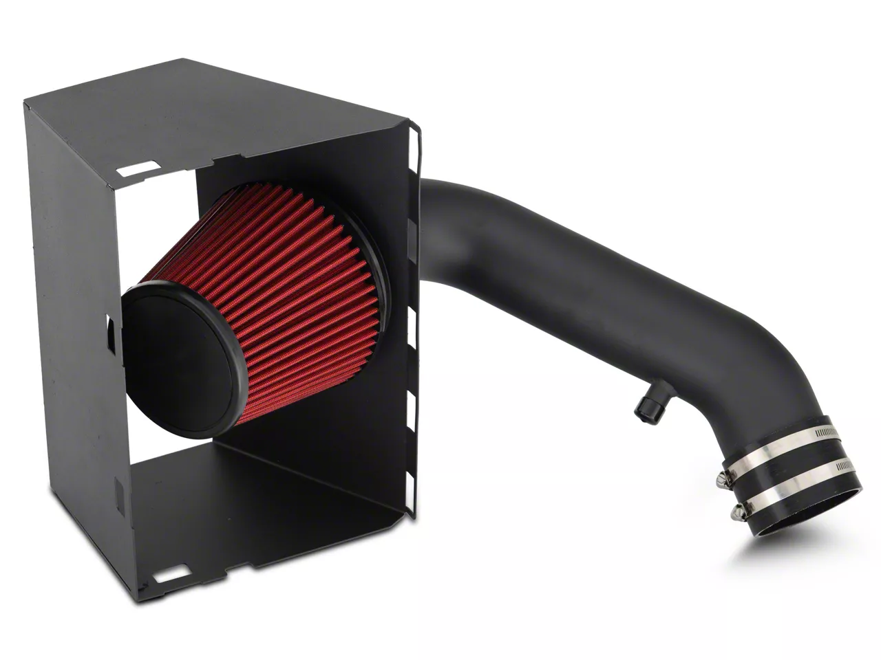 RedRock RAM 1500 Cold Air Intake; Black R132202 (0918 5.7L RAM 1500