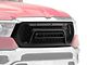 RedRock Rebel Style Upper Replacement Grille with LED DRL; Matte Black (19-24 RAM 1500 w/o Forward Facing Camera)