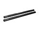 Barricade Saber 5-Inch Aluminum Side Step Bars; Black Cover Plates (19-25 Sierra 1500 Crew Cab)