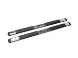 Barricade Saber 5-Inch Aluminum Side Step Bars; Stainless Cover Plates (19-25 Sierra 1500 Crew Cab)