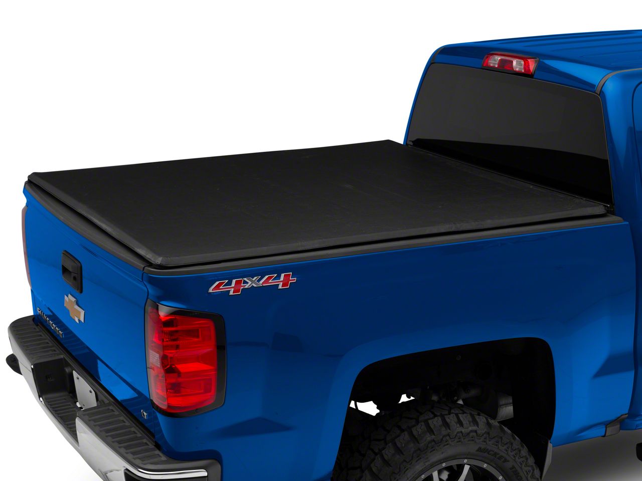 RedRock Silverado 1500 Soft Tri-Fold Tonneau Cover S118425 (14-18 ...