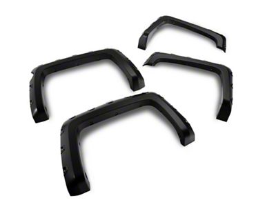 RedRock Pocket Style Fender Flares (15-19 Silverado 3500 HD SRW)