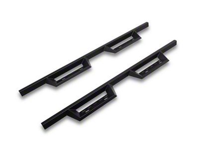 RedRock 4-Inch Drop TC1 Running Boards; Textured Black (15-22 Canyon Crew Cab)