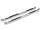 RedRock 3-Inch Side Step Bars; Stainless Steel (15-24 F-150 SuperCrew)