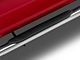 RedRock 4-Inch Oval Bent End Side Step Bars; Stainless Steel (15-24 F-150 SuperCrew)