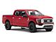 RedRock 4-Inch Oval Bent End Side Step Bars; Stainless Steel (15-24 F-150 SuperCrew)