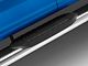 RedRock 6-Inch Oval Straight End Side Step Bars; Stainless Steel (15-24 F-150 SuperCab)