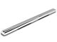 RedRock 6-Inch Oval Straight End Side Step Bars; Stainless Steel (15-24 F-150 SuperCab)