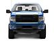 RedRock Armor Upper Replacement Grille with LED Off-Road Lighting; Matte Black (09-14 F-150, Excluding Raptor)