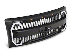 RedRock Baja Upper Replacement Grille with LED DRL and Sequential Turn Signals (09-14 F-150, Excluding Raptor)