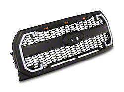 RedRock Baja Upper Replacement Grille with LED DRL and Sequential Turn Signals (15-17 F-150, Excluding Raptor)