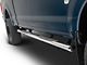 RedRock 4-Inch Oval Straight End Side Step Bars; Stainless Steel (17-24 F-250 Super Duty SuperCrew)