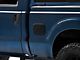 RedRock Fuel Door Cover; Matte Black (11-16 F-250 Super Duty)