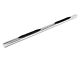 RedRock 4-Inch Oval Straight End Side Step Bars; Stainless Steel (17-24 F-350 Super Duty SuperCrew)