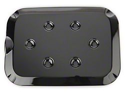 RedRock Fuel Door Cover; Gloss Black (11-16 F-350 Super Duty)