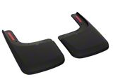 RedRock Molded Mud Guards; Front and Rear (17-22 F-350 Super Duty SRW w/ OE Fender Flares)