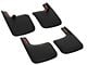 RedRock Molded Mud Guards; Front and Rear (17-22 F-350 Super Duty SRW w/ OE Fender Flares)