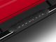 RedRock 5-Inch Oval Straight End Side Step Bars; Black (19-24 RAM 1500 Crew Cab)