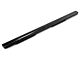 RedRock 5-Inch Oval Straight End Side Step Bars; Black (19-24 RAM 1500 Crew Cab)