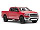 RedRock 5-Inch Oval Straight End Side Step Bars; Black (19-24 RAM 1500 Crew Cab)