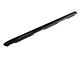 RedRock 5-Inch Oval Bent End Wheel to Wheel Side Step Bars; Black (19-24 RAM 1500 Quad Cab)