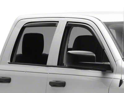 RedRock In-Channel Window Deflectors (09-18 RAM 1500 Crew Cab)